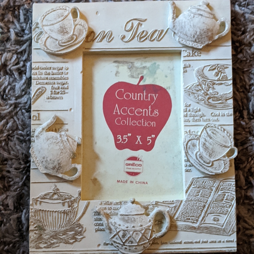 "Tea Time" Picture Frame